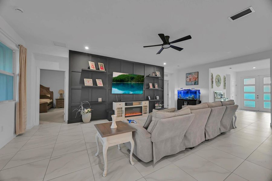 Furnished interior view inside a new home in , Port St. Lucie (Image 10). Furnished interior view inside a new home in , Port St. Lucie (Image 10).