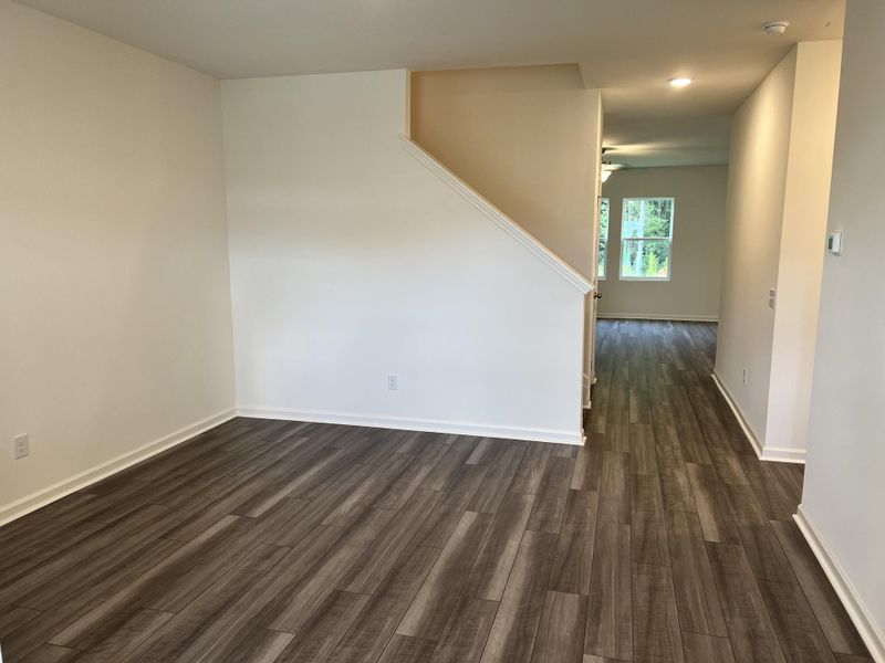 Spacious, unfurnished interior of a new home in Pender Woods at Cane Bay, Summerville (Image 7). Spacious, unfurnished interior of a new home in Pender Woods at Cane Bay, Summerville (Image 7).