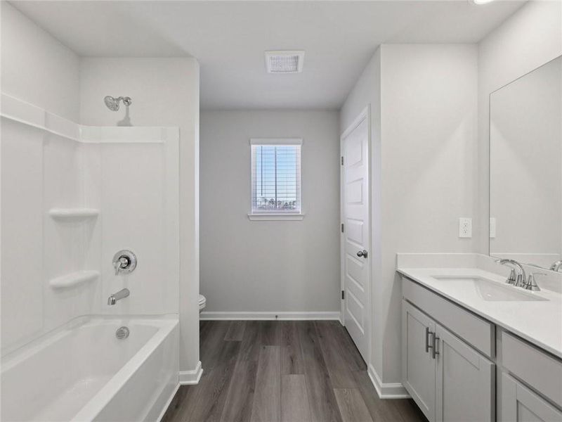 Furnished interior view inside a new home in , Lawrenceville (Image 6).