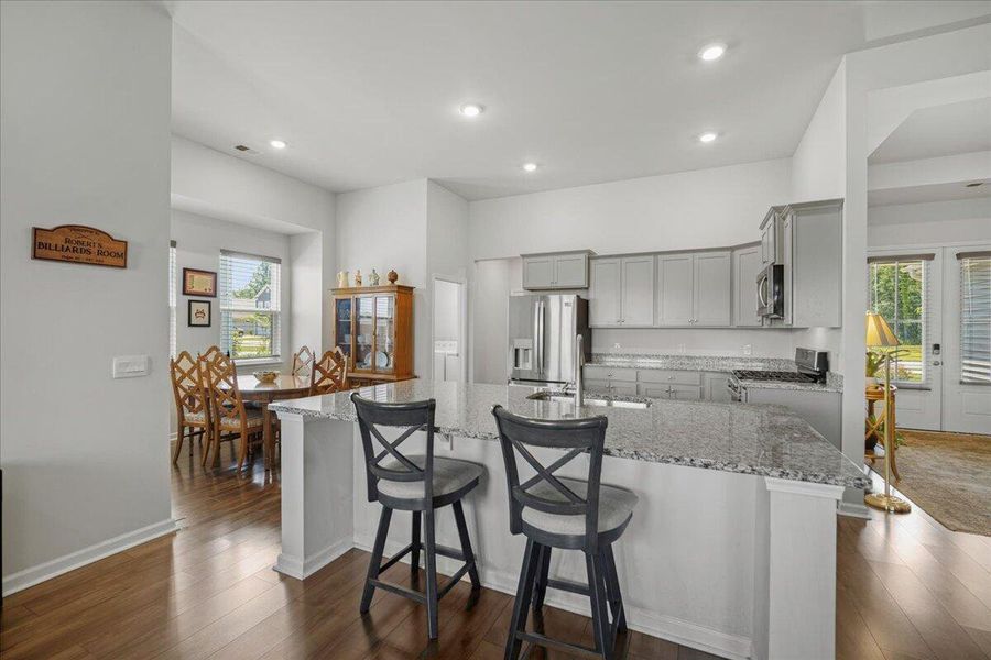 Furnished interior view inside a new home in French Quarter Creek, Huger (Image 17).