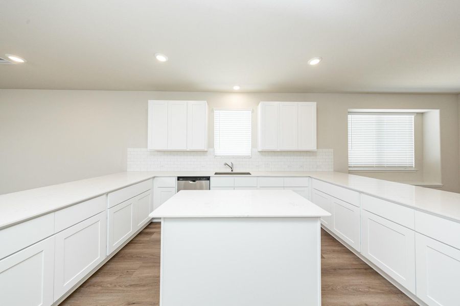 Furnished interior view inside a new home in River's Edge, Conroe (Image 8).