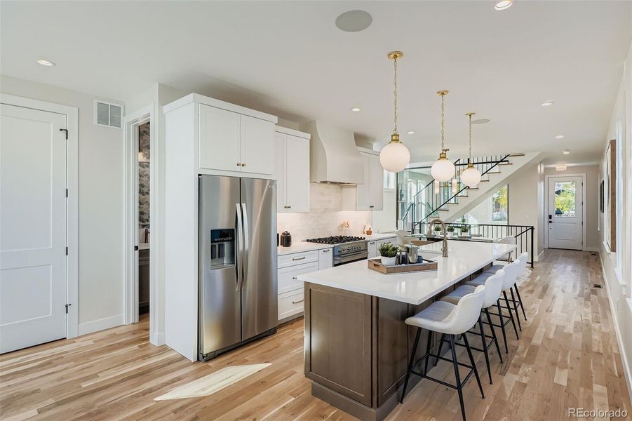 Furnished interior view inside a new home in , Denver (Image 7).
