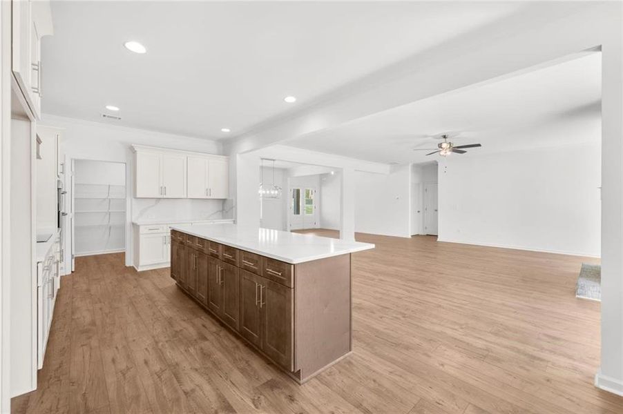 Furnished interior view inside a new home in , Gainesville (Image 8).