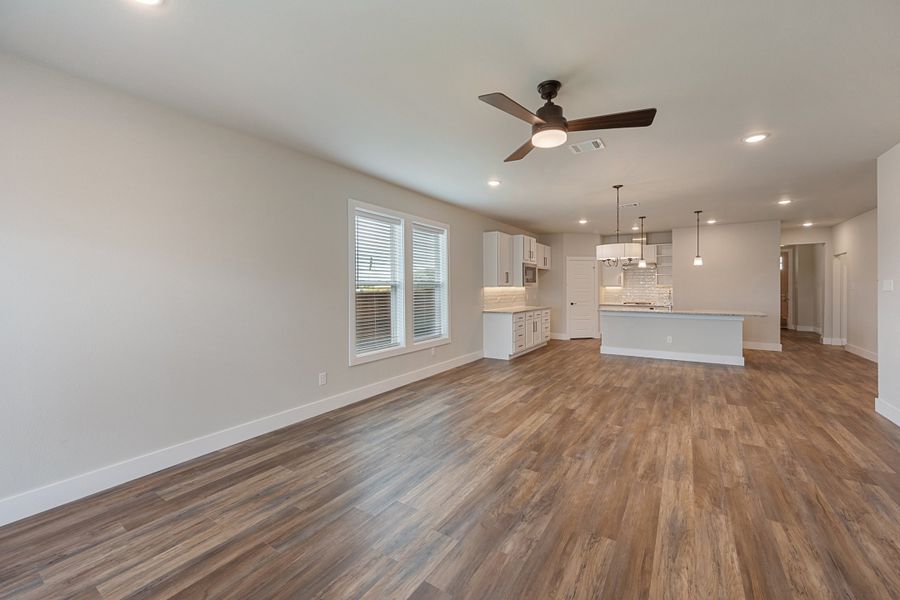 Representative unfurnished interior of a home built from the Isibelle by Heritage Towne in Heritage Towne, Midlothian (Image 21).