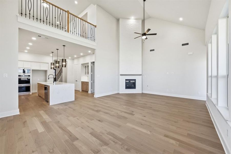 Spacious, unfurnished interior of a new home in Wildflower Ranch: 50ft. lots, Dish (Image 23).