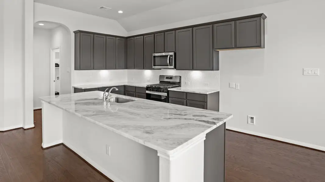 Representative furnished interior of a home built from the The Casey - April Sound by Legend Homes in Lake Conroe Area Homes, Montgomery (Image 9).