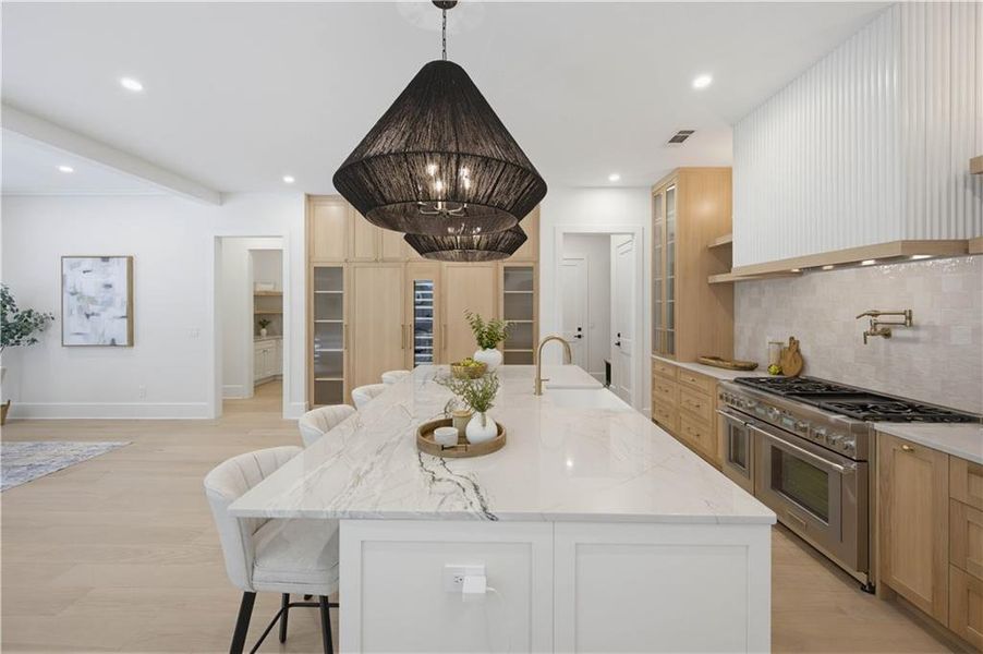 Furnished interior view inside a new home in , Atlanta (Image 9).