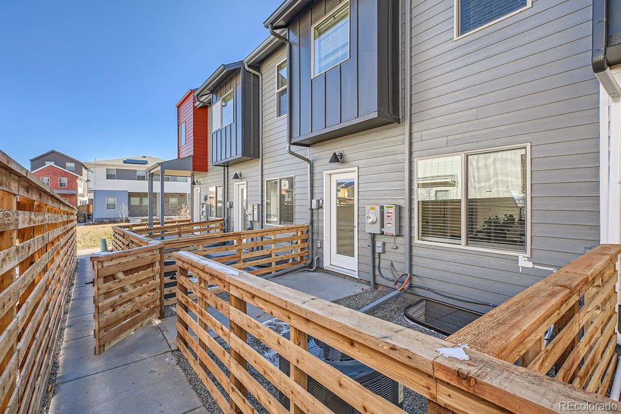 Exterior Fenced-In Area Exterior Fenced-In Area