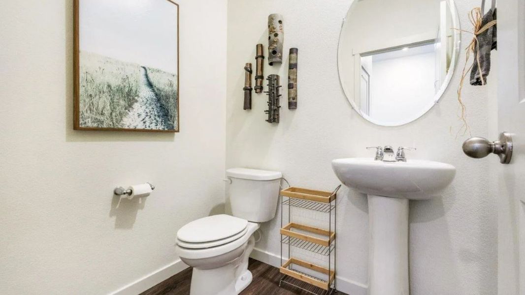 Furnished interior view inside a new home in Ridge at Johnstown, Johnstown (Image 11).