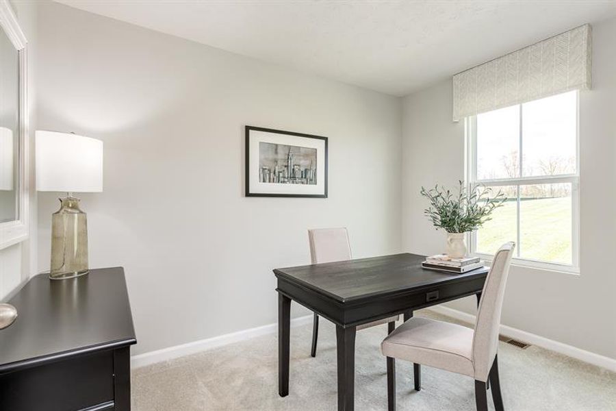 Furnished interior view inside a new home in The Glen at Hollybrook, Wendell (Image 11).