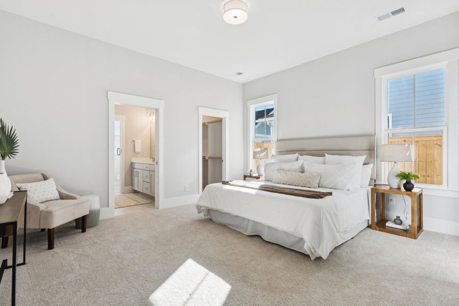 Furnished interior view inside a new home in , Summerville (Image 14).