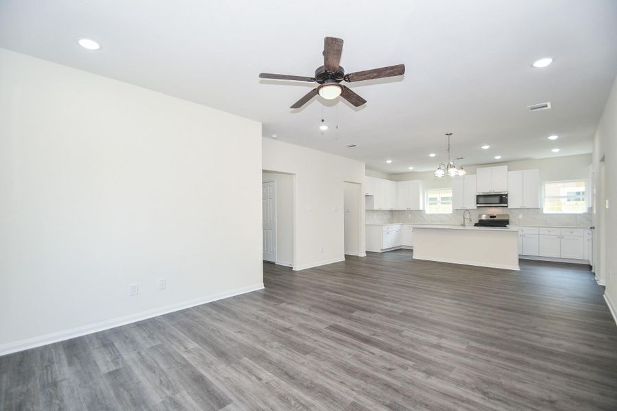 Spacious, unfurnished interior of a new home in , Houston (Image 26). Spacious, unfurnished interior of a new home in , Houston (Image 26).