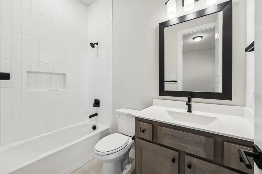 Furnished interior view inside a new home in South Pointe  Village Series, Mansfield (Image 8).