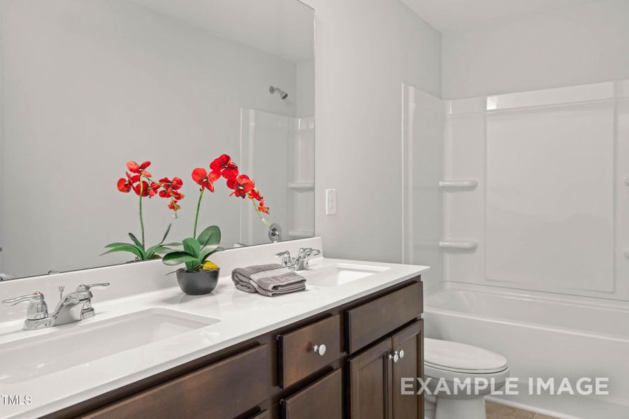 Furnished interior view inside a new home in Springvale, Fuquay Varina (Image 27). Furnished interior view inside a new home in Springvale, Fuquay Varina (Image 27).