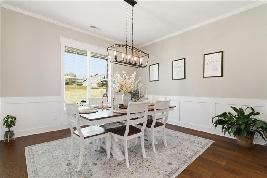 Furnished interior view inside a new home in , Jasper (Image 5). Furnished interior view inside a new home in , Jasper (Image 5).