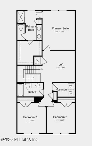 2D floor plan layout of this home in , St. Augustine, FL (Image 6).