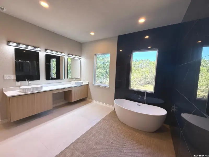 Furnished interior view inside a new home in , Spring Branch (Image 9).