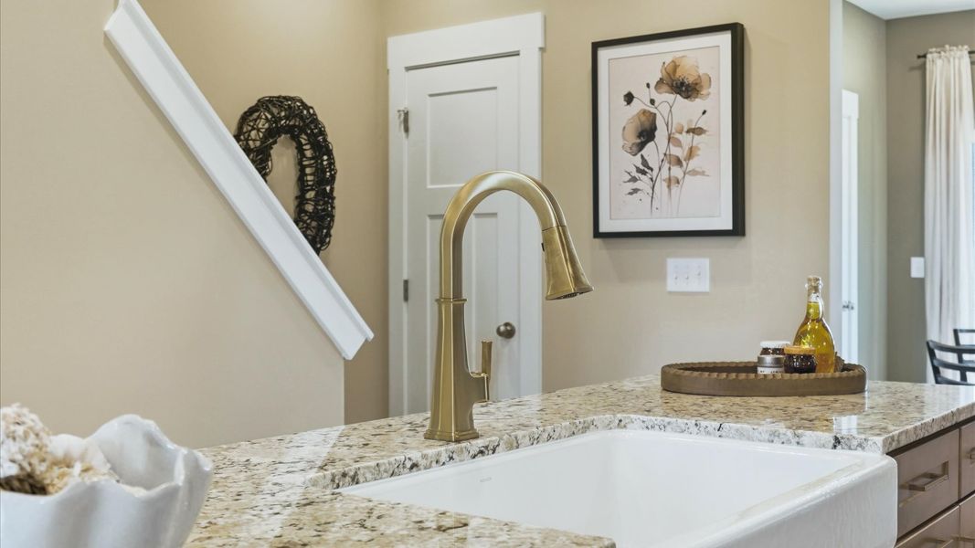 Furnished interior view inside a new home in Traynham Place, Greenville (Image 33).