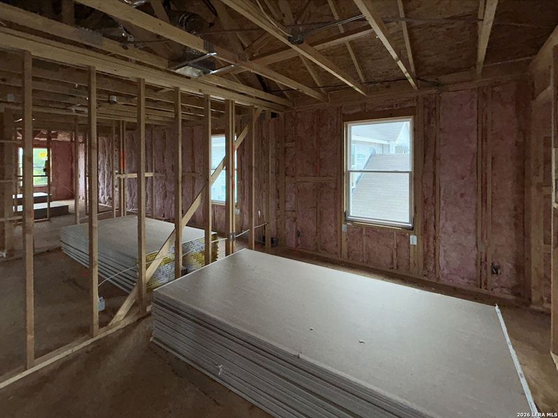 In-progress construction of a new home in Hennersby Hollow, San Antonio, TX (Image 15). In-progress construction of a new home in Hennersby Hollow, San Antonio, TX (Image 15).