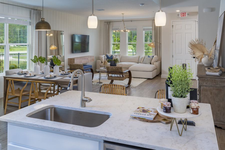 Great Room | Skye | New Homes in DeBary, FL | Landsea Homes