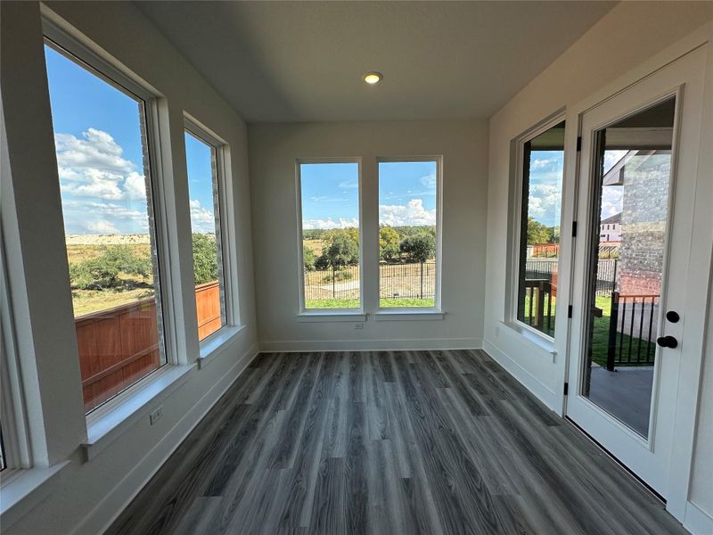 Casual Dining off of Kitchen