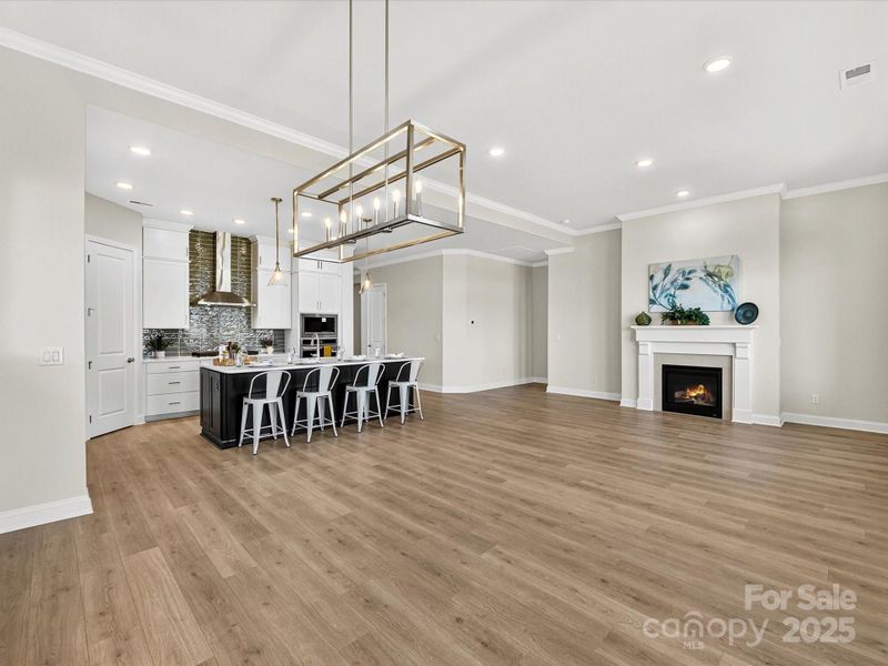Furnished interior view inside a new home in Encore at Streamside - Tradition Series, Waxhaw (Image 10).
