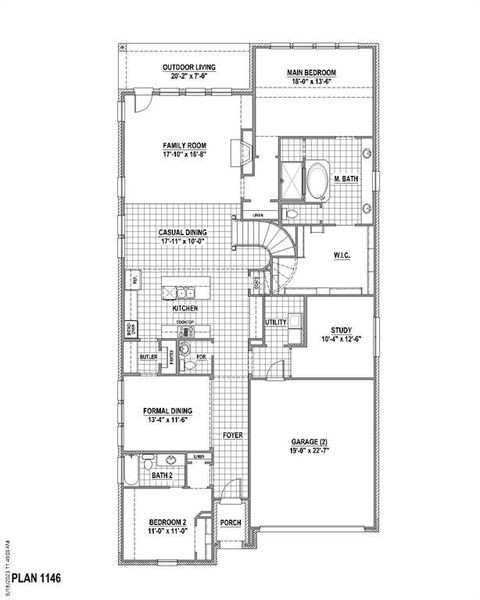 1st Level Floor Plan