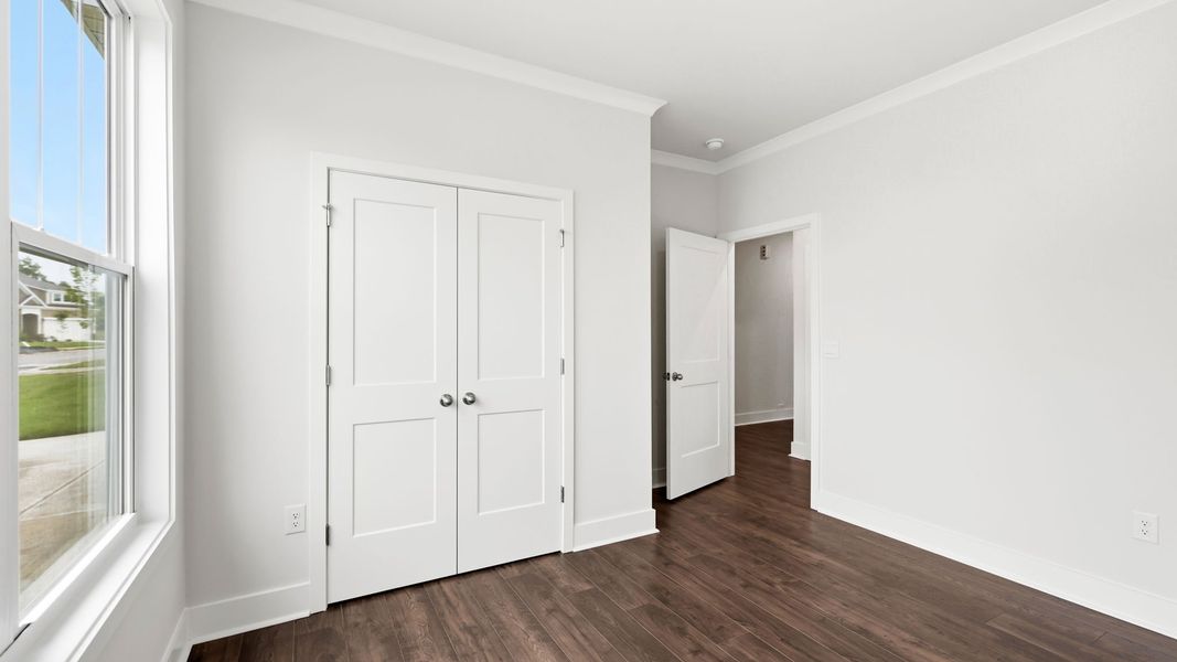Spacious, unfurnished interior of a new home in Reserve at Tap Root Farms, Fletcher (Image 15). Spacious, unfurnished interior of a new home in Reserve at Tap Root Farms, Fletcher (Image 15).