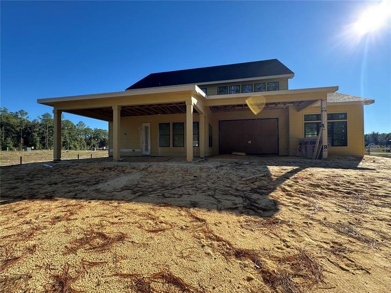 In-progress construction of a new home in Laureate Village, Newberry, FL (Image 30). In-progress construction of a new home in Laureate Village, Newberry, FL (Image 30).