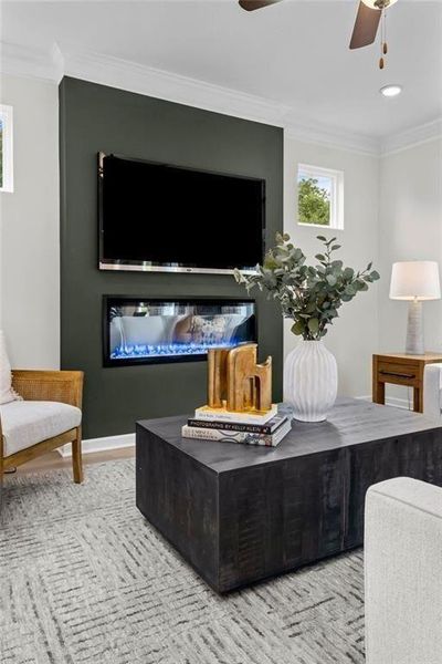 Furnished interior view inside a new home in Kingston Park, Kingston (Image 33).