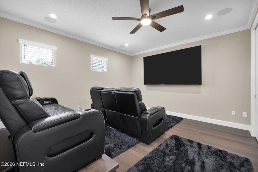 Furnished interior view inside a new home in , Jacksonville (Image 37).