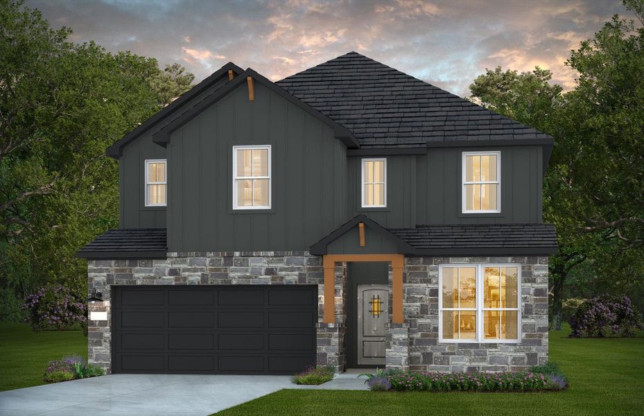 Image 7 representing the Riverdale by Pulte Homes in Ellerden, Tomball, TX.