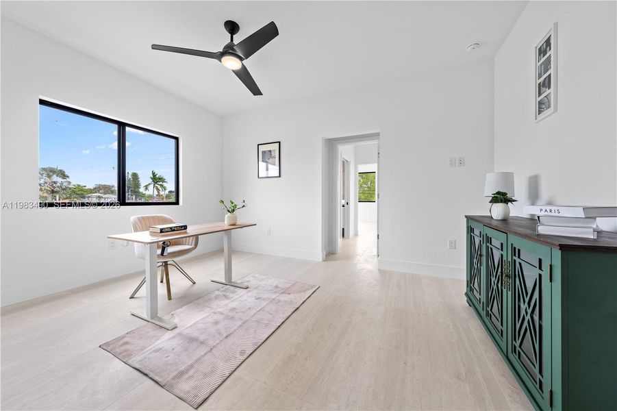 Furnished interior view inside a new home in , Miami (Image 19). Furnished interior view inside a new home in , Miami (Image 19).