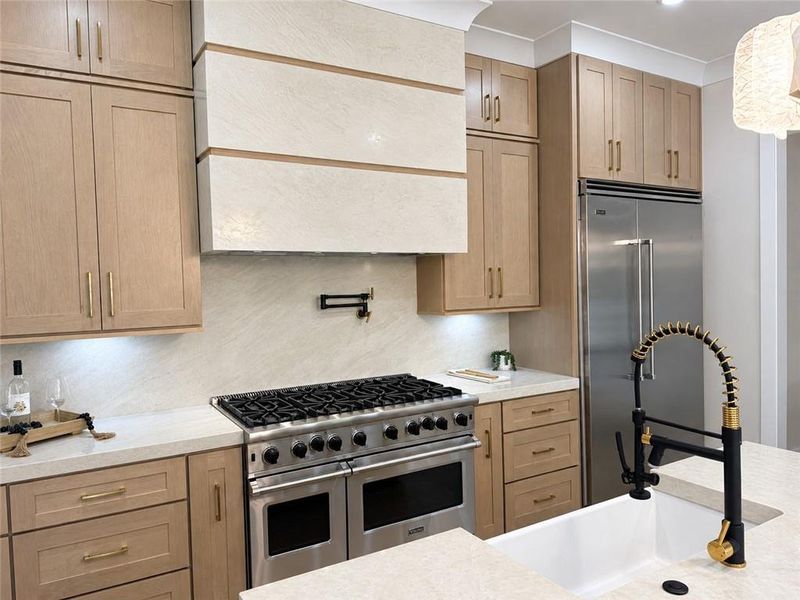 Furnished interior view inside a new home in , Buford (Image 42).
