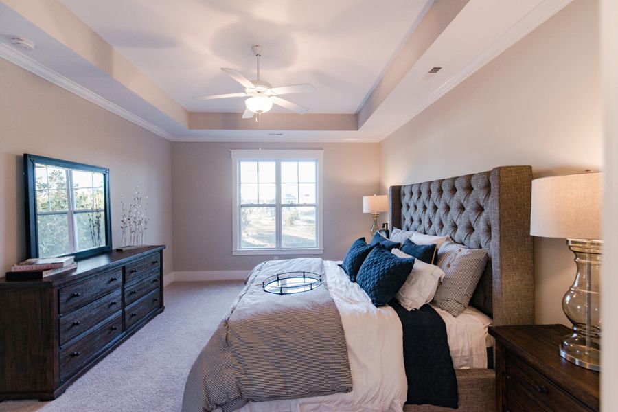 Representative furnished interior of a home built from the Marshall by Bill Clark Homes in Riverside Cove, Wilmington (Image 14).