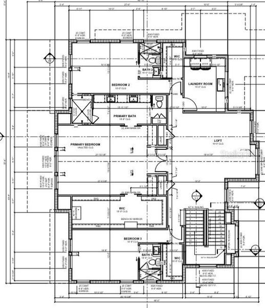 2D floor plan layout of this home in , Montverde, FL (Image 4).