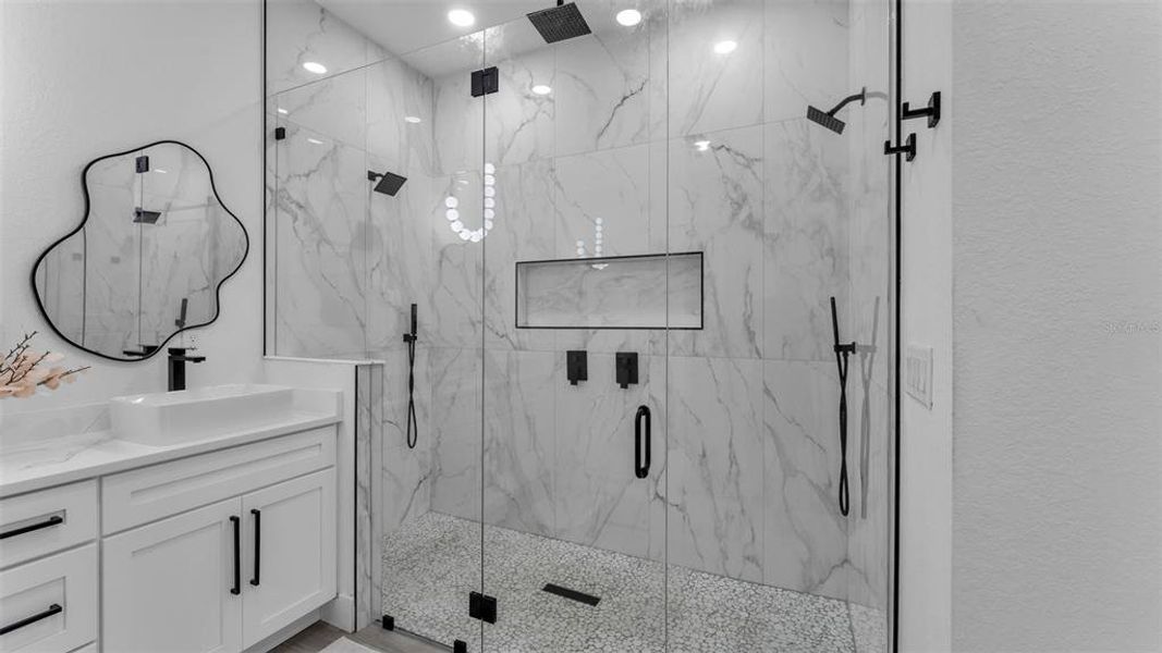 Furnished interior view inside a new home in , Plant City (Image 8). Furnished interior view inside a new home in , Plant City (Image 8).