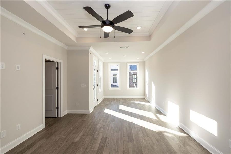 Spacious, unfurnished interior of a new home in Byers Park, Alpharetta (Image 20).
