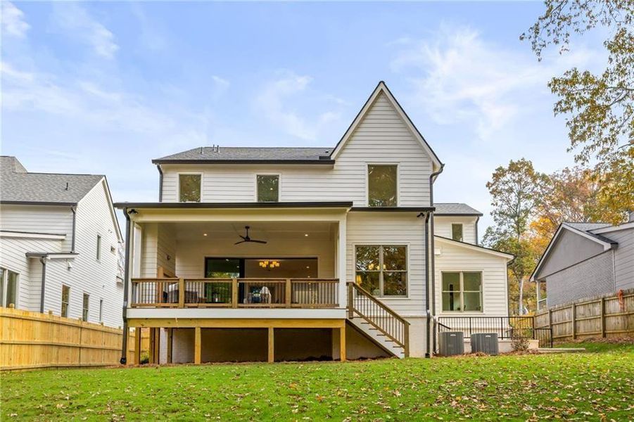 Exterior details and patio area of a home in , Chamblee (Image 3).