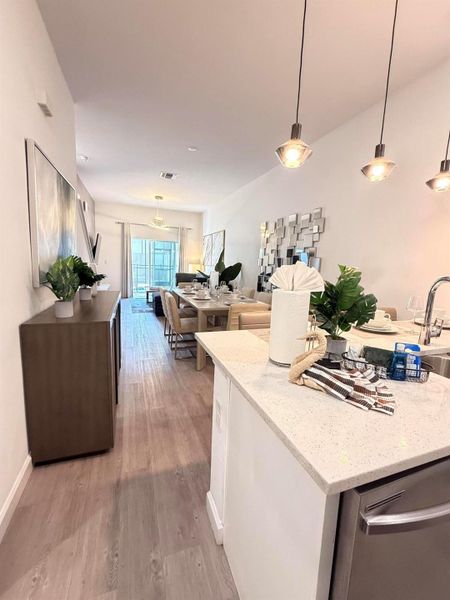 Furnished interior view inside a new home in , Davenport (Image 27). Furnished interior view inside a new home in , Davenport (Image 27).