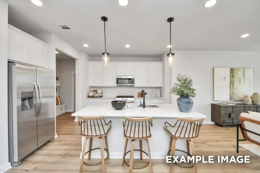 Representative furnished interior of a home built from the The Brazos F by Davidson Homes LLC in Emberly, Beasley (Image 10).