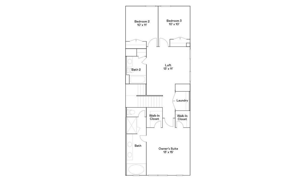 2D floor plan layout of this home in Sierra Vista, Rosharon, TX (Image 3). 2D floor plan layout of this home in Sierra Vista, Rosharon, TX (Image 3).