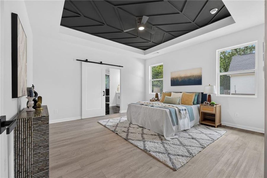 Furnished interior view inside a new home in , Griffin (Image 15).