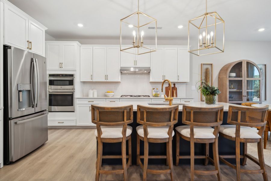 Furnished interior view inside a new home in The Coves on Lake Wylie, Charlotte (Image 7).