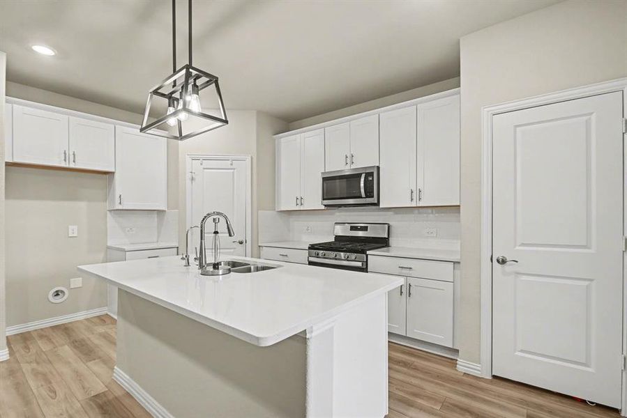 Furnished interior view inside a new home in Palmilla Springs - Classic Series, Fort Worth (Image 17).