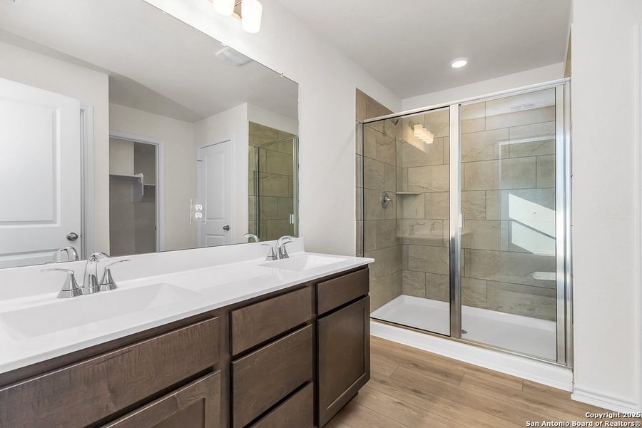 Furnished interior view inside a new home in Knox Ridge, Converse (Image 4).