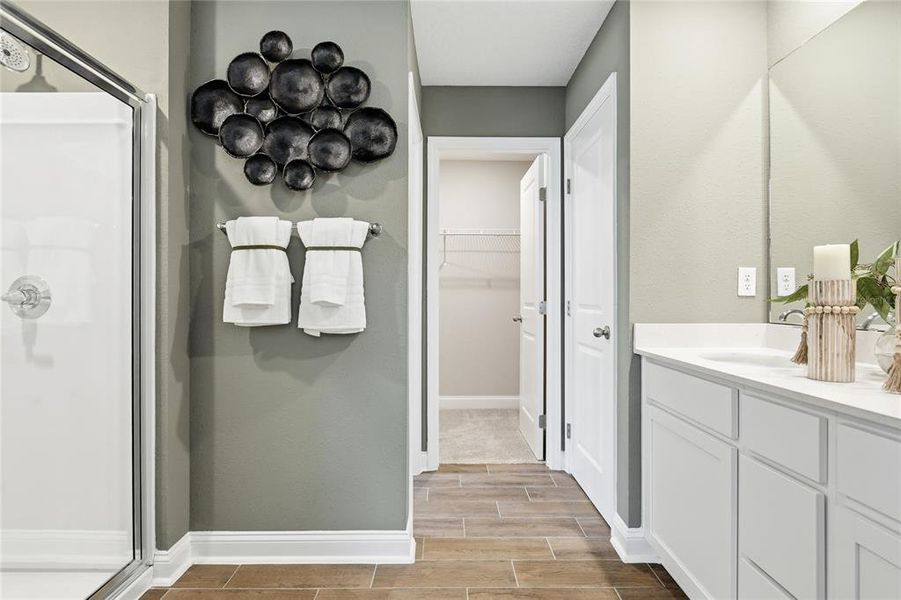 Furnished interior view inside a new home in Maple Ridge, Palmetto (Image 4). Furnished interior view inside a new home in Maple Ridge, Palmetto (Image 4).