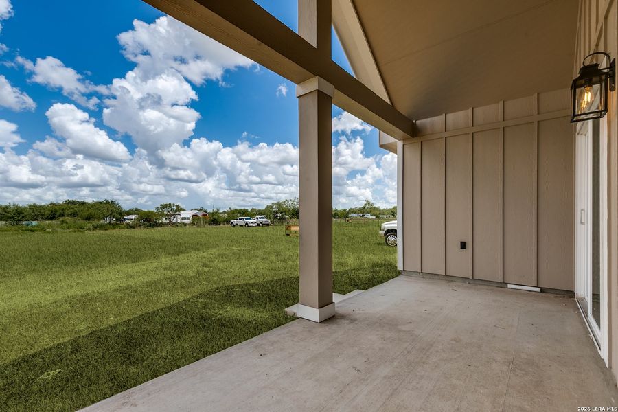 Exterior details and patio area of a home in , Atascosa (Image 4). Exterior details and patio area of a home in , Atascosa (Image 4).