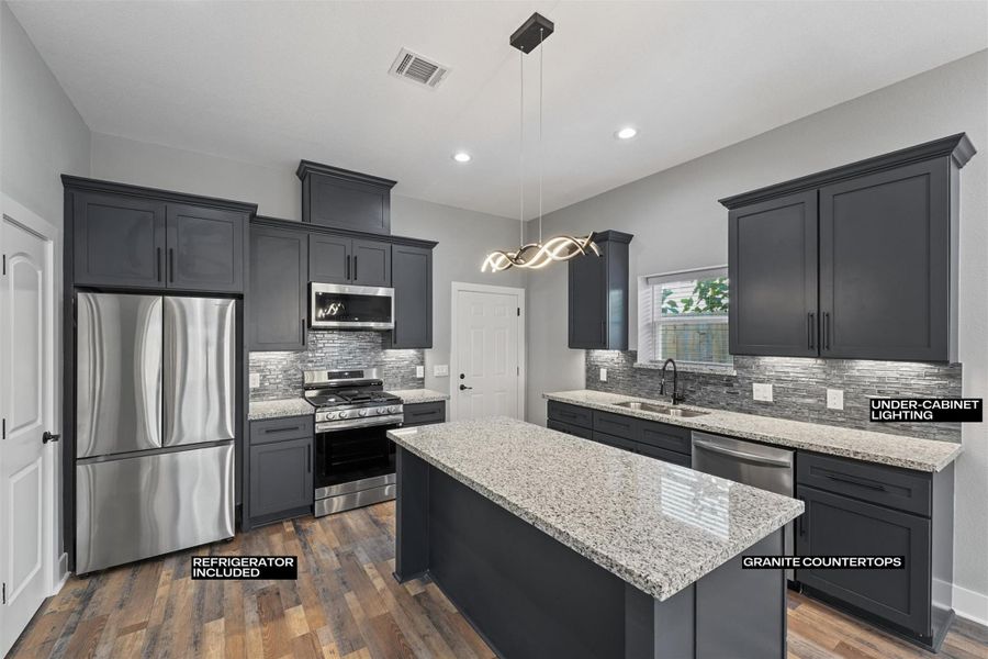 Furnished interior view inside a new home in , Houston (Image 8).
