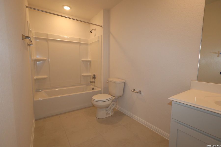 Furnished interior view inside a new home in Verano Farms, Von Ormy (Image 6).